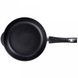 Сковорода с тефлоновым покрытием д28см "Классик", h5,5см, s0,4см, ручка из термостойкого пластика (Россия)