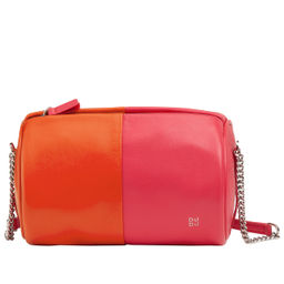 Итальянская кожаная сумка DuDu Bags серии Abigail | малиновый - Dudubags фото 2