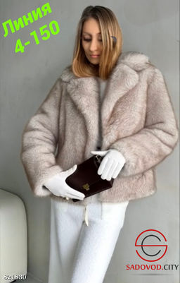 Шуба женская из искусственного меха - Bruno фото 2