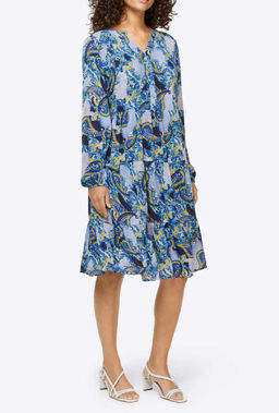 Платье, синее - Linea tesini фото 3