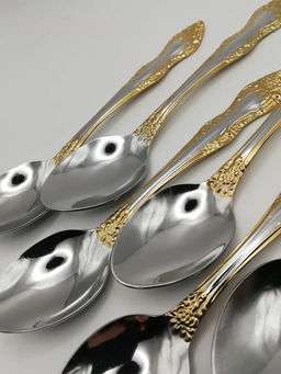 Упаковка 12шт. / Ложка чайная М-3 Тройка ЛНТП СЧ-60/57л г. Павлово /ПЗХМ/  фото 9