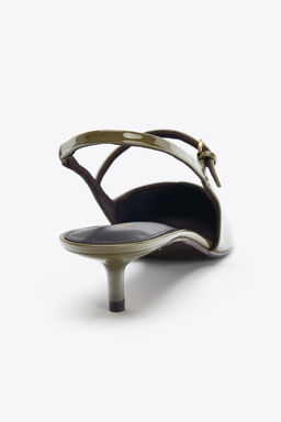STRAPPY SLINGBACK SHOES - Zara фото 5