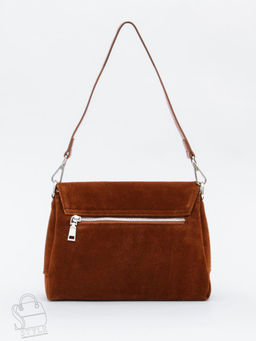 Сумка женская кожаная 8273-2PEF brown Polina&Eiterou