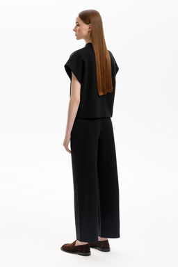 ЕВТ 4142/темный черный брюки жен