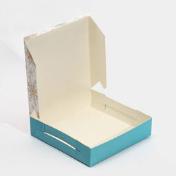 Цена за 5 шт. Коробка складная новогодняя «С Новым годом», 14×14×3.5 см