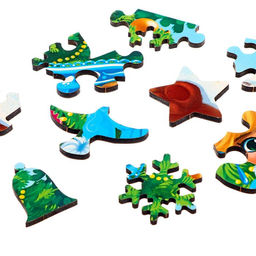 Пазл фигурный В гостях у Снегурочки - Лесная мастерская фото 4