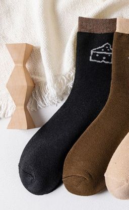 Носки р.35-40 Махровые Food Сыр - Krumpy фото 2