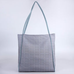 Сумка - шопер с нашивкой NAZAMOK серый, 40387 см  фото 8