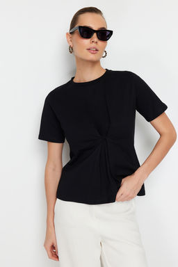 Trendyolmilla Ekru Orme Bluz TWOSS24BZ00302  фото 2