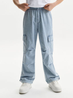 PELICAN, брюки для мальчиков, Голубой  фото 2