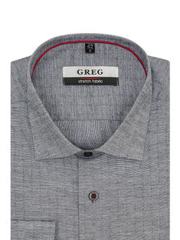Сорочка мужская длинный рукав GREG 333/117/0617/Z/1p STRETCH фото 3