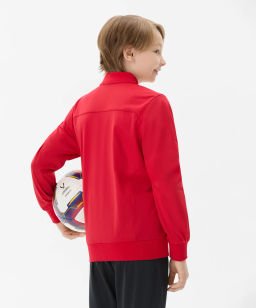 Олимпийка JOGEL DIVISION PerFormDRY Pre-match Knit Jacket, красный, детский  фото 6