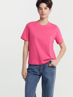 Футболка Mark Formelle маджента из хлопка фото 5