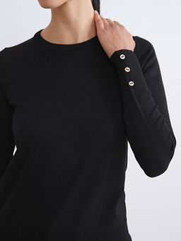 Bisiklet Yaka Kad?n Triko Kazak