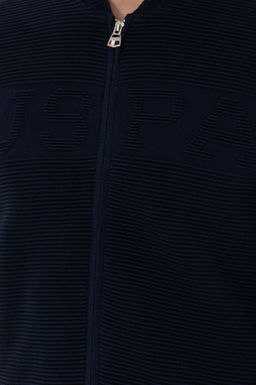 U. S. Polo Assn Мужской темно-синий трикотажный кардиган - U.s. polo assn фото 21
