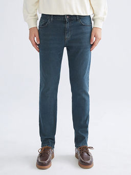 B?y?k Beden Regular Fit Erkek Jean Pantolon