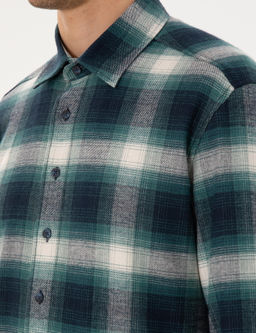 Ye_il Regular Fit Uzun Kollu Oduncu G_mlek - Pierre cardin фото 7