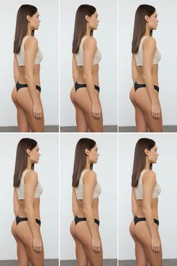 TRENDYOLMILLA Siyah 6l? Micro Dikissiz/Iz Yapmaz Lazer Kesim Tanga Orme Kulot THMAW25KU00039  фото 15