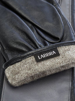 Перчатки жен п/ш LB-0641 black/d.grey - Labbra фото 7