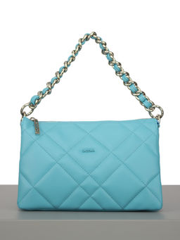 LACCOMA сумка Белла-Ф826-бирюза эко кожа хлопок