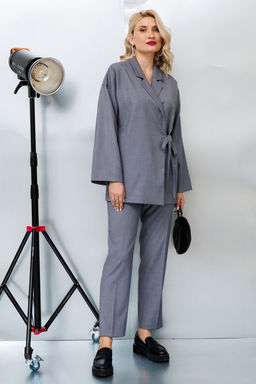 Жакет KOKOdea 7.19 стальной  фото 4