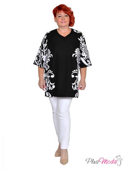 Туника Модель №1801 размеры 44-84 - Plusmoda фото 7