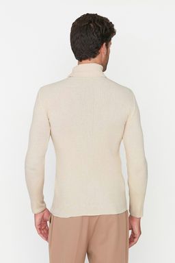 TRENDYOL MAN Lacivert Slim Fit Pamuklu Bal?kc? Yaka Fitilli Orgu Kazak TMNAW20MG0031 - Trendyolmilla фото 29