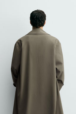 OVERSIZE FLOWING FIT TRENCH COAT - Zara фото 3