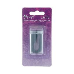 FAYCRAFT Ювелирная лента SJR-10 10 мм 5 х 1 м СК/Распродажа №08 тем. зеленый