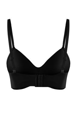 Siyah-Cok Renkli 2li Sabit Kap T-Shirt Bra Sutyen THMSS26SU00003 - Trendyolmilla фото 5