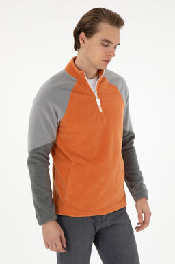 Мужской свитшот цвета корицы Неожиданная скидка в корзине