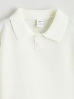 Polo Yaka Uzun Kollu Erkek ?ocuk Kazak