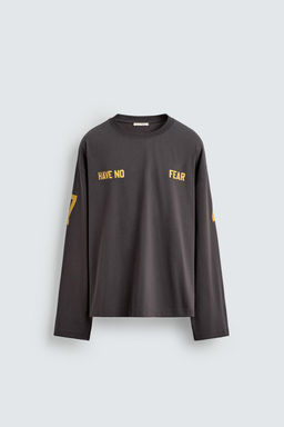 NUMBER PRINT T-SHIRT - Zara фото 13