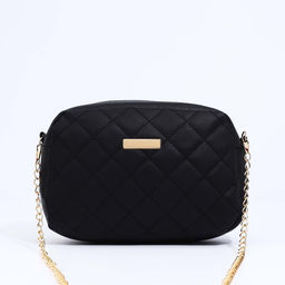 Сумка кросс-боди на молнии, цвет чёрный