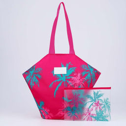 Сумка женская пляжная Пальма + бикини бэг - Nazamok фото 14