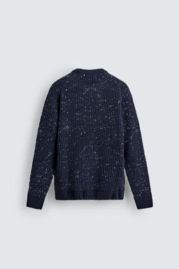 CHENILLE CONTRAST JUMPER - Zara фото 8