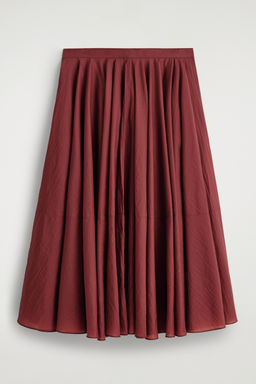 FALDA MIDI DE CORTE CIRCULAR