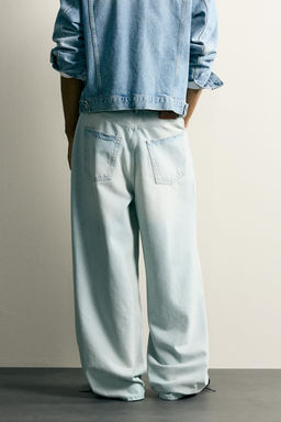JEANS BAGGY FIT / Azul claro - Zara фото 3