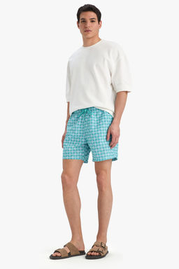 Desenli File Astarl_ K_sa Boy Deniz _ortu - Defacto фото 2