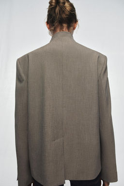 HIGH NECK BLAZER ZW COLLECTION - Zara фото 12