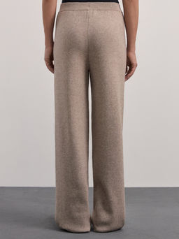 Прямые вязаные брюки из вискозы / Zarina  фото 4