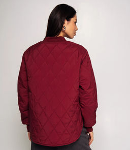 Куртка #КТ733, бордовый - Dommod фото 3