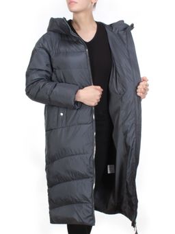 2116 DARK GRAY Пальто зимнее женское MELISACITI (200 гр. холлофайбера) - Fashion фото 6