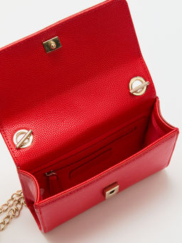 Клатч VALENTINO DIVINA Артикул 2646301, алый  фото 7