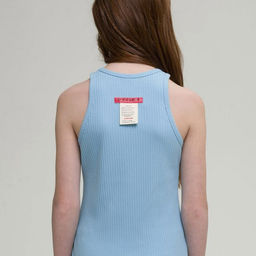 PELICAN, майка для девочек, Голубой фото 3