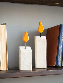 Декоративная фигурка "Свеча" 6x4x18 6x4x18