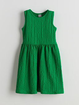 Bisiklet Yaka K?z ?ocuk Elbise