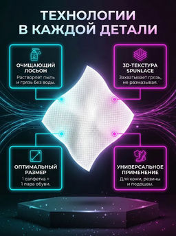 Влажные салфетки icleaner , набор 15 салфеток  фото 5