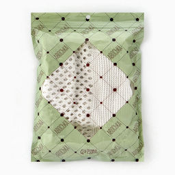 Сумка-авоська плетёная, клетка 0.5 см, белая