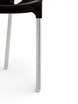 Стул садовый «Эврика», 60×49.5×78.5 см, пластиковый, цвет мокко